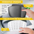 5.7 3.22 2.2" Silicone Sponge Holder For Kitchen Sink - Over The Faucet Sink Sponge Holder Hanging, x x Convenient Size