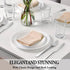 36 Pcs Silverware Set with Steak Knives, Stainless Steel Flatware Set for 6, Mirror Polished Cutlery, Dishwasher Safe
