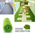 Oumefar Synthetic Artificial Grass Mat, Green Non-Woven Fabric Fake Turf Rug for Pets, 30 * 30cm