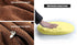 Sigmat Memory Foam Seat Cushion, Anti-slip Soft Round Stool Cushion, Chair Pad 16 Inch, Camel