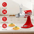 Kitchenaid Stand Mixer Pasta Attachment with 6 Different Shapes, Durable Mixer Accessories