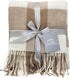 Buffalo Plaid Throw Blanket - Decorative Lightweight & Ultra-Soft Blanket for Indoor Outdoor Use