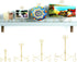 Iron Plate Stand for Display, 12 Inch Large Easels for Book, Art Piece, Photo and Platter, Folding Design, 2-Pack, Gold