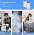 Blue Pure 411 Replacement Filters - Compatible with Blueair Blue Pure 411, 411+, 411 Auto, 2 Particle and 2 Activated