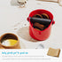Dreamfarm Grindenstèin Compact Espresso Coffee Grind Knock Box - Silver