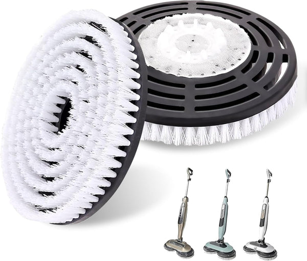Vanclearidea Upgraded Steam Mop Pads for Shark S7000 Series - Replacement Brush Heads