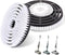 Vanclearidea Upgraded Steam Mop Pads for Shark S7000 Series - Replacement Brush Heads