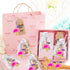 24 Pack Pink Flamingo Keyring - Party Favor for Flamingo Lovers, Guest Return Gift, Hawaii Themed Party
