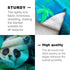 60x80in Banjo-Playing Frog Blanket Whimsical Woodland Throw Blankets with Musical Animal & Moonlit Swamp,Birthday Gifts