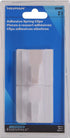 Hardware Essentials 852987 Spring Clip Hook, White Adhesive Backed, 2-Pack