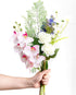DuHouse 10pcs Fake Roses Artificial Silk Flowers Faux Rose Flower Long Stems Bouquet for Wedding Centerpiece Party Home