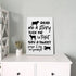 Decor(16x24 Inch) PHAMTE Cow Nursery Decor, Cow Wall Decor- Read Me a Story Tuck Me In Tight, Farm Nursery Decor, Farm