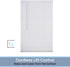LOTUS & WINDOWARE Cordless Mini Blind - 1" Vinyl Slats, 22" Wide x 64" Long, White