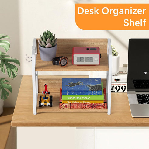 Counter, 2 CountertopSpace RUILALIFE Spice-Rack-Organizer-Shelf for Kitchen Tiers Coffee Bar Station Organizer