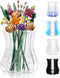 Xykzra Vase for Lego Flowers Bouquet Upgraded, Acrylic Display Holder Compatible with Lego