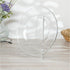 Plymor Clear Acrylic Easel 60-Degree Angle, 6" H x 4.5" W x 3.5" D with Shallow Support Ledges