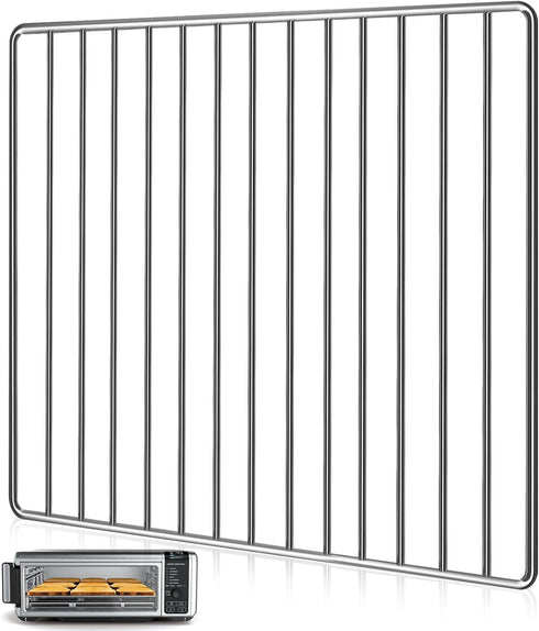 Air Fryer Rack for Ninja Foodi 10 in 1 SP101 Digital Oven, 13.4''*13.4'' Stainless Steel Accessories, Dishwasher Safe