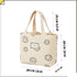 Kovewon 2 Pcs Corduroy Small Tote Bag for Women Cute Mini Tote Bag Preppy Aesthetic Reusable Bags for Grocery