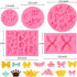Bow Silicone Fondant Mold Crown Chocolate Candy Mold for Cupcake Top Decoration, DIY Craft Items