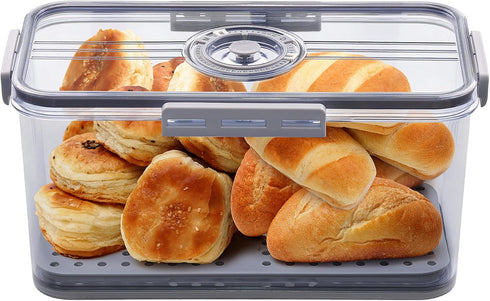 ANYPROLUS Bread Box for Homemade Bread Boxes for Kitchen Counter Airtight, Time