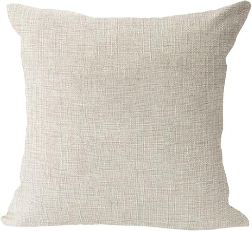 The Lord's Prayer Blessing Gift to Family Friend Farmhouse Cotton Linen Square Throw Pillow Case Decorative Cushion