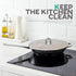 Homestia Splatter Screen for Kitchen - 304 Stainless Steel Fine Mesh Grease Splatter Guard, 13” Diameter