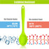 6 Boao Pieces Small Multicolored Silicone Mixing Spoons Heat Resistant Nonstick Silicone Serving Spoon for Kitchen