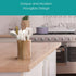 Bamboo Kitchen Counter Utensil Holder Caddy, Natural Large Design