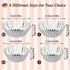 ISKYBOB 20 Pack Egg Tart Aluminum Cupcake Cake Cookie Mold Tin Reusable Baking Tool Baking Cups (M) by ISKYBOB