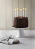 Portmeirion Sophie Conran White Mini Cake Stand, 6.5 Inch for Dessert Display