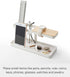 YAMAZAKI home Desk Bar-Wood & Steel Organizer - One Size, White (2299)