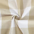 Buffalo Check Curtains, 54 inches Long, Beige and White Gingham Plaid, 2 Panels for Kitchen or Living Room