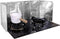 2 Pieces Splatter Guards for Frying, Nonstick Aluminum Oil Shield Guard for Kitchen Cooking
