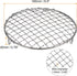 Round Cooking Rack 6.5-inch 201 Stainless Steel Cross Wire Barbecue Grill Net with 20mm Legs for Cooking Baking Steaming BBQ