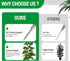 Qimshemi 51-Inch (1 Pack) Moss Pole Monstera Plant Support & Stakes for Climbing Plants, Bendable Moss Poles Kit