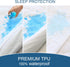SPRINGSPIRIT Twin Extra Long Waterproof Mattress Protector, Terry Fitted Sheet for College Dorm Room