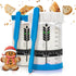 Sourdough Starter Jar Kit 2Pack, 40OZ Large Sourdough Starter Kit With Thermometer