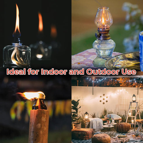 1 Gallon Odorless & Smokeless Lamp Oil for Indoor Use, Pure & Clear Liquid Paraffin Oil Lamp Fuel