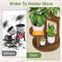 3 iDavosic.ly Tier Plant Stand Indoor, Tiered Corner Wood Multiple Flower Holder Shelf, Tall Orchid Display Rack