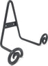 India Handicrafts Swirl Black 5 inch Iron Metal Decorative Display Easel
