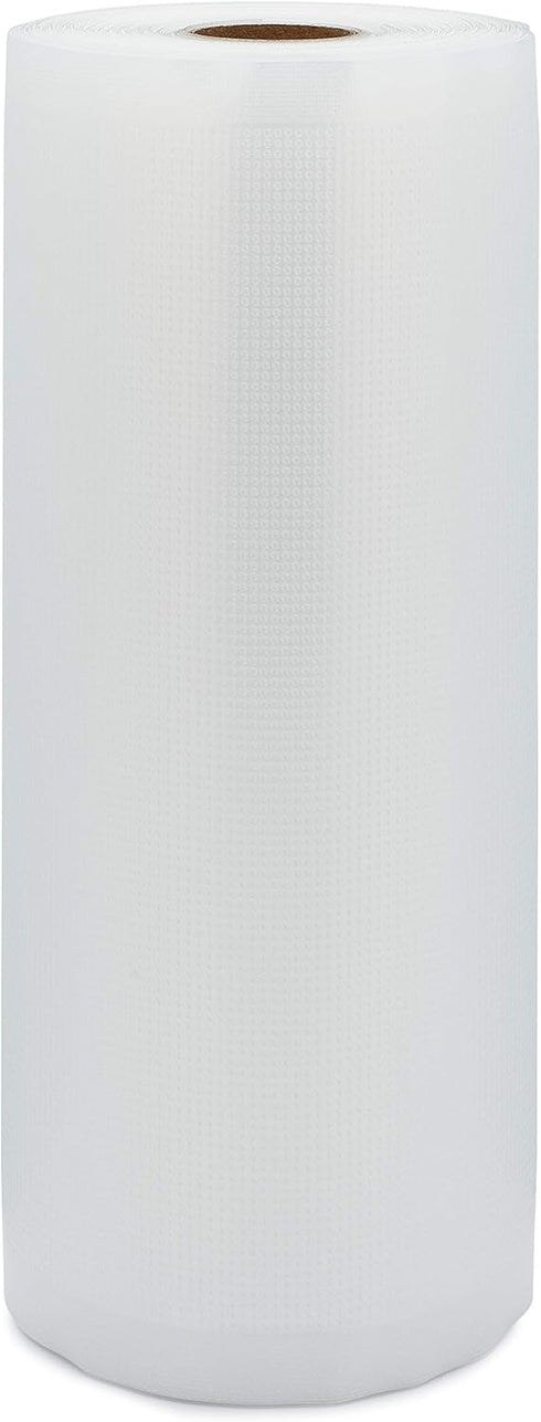 Vac Fresh Food Vacuum Sealer Rolls (8" x 50', 1 Roll), 3.5mil VF850 Embossed Food Storage Bags