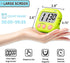 Digital Kitchen Timer for Kids and Teachers - Large Magnetic Classroom Timer, 2-Pack (Blue Green)