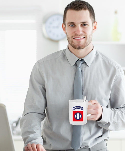 82nd Airborne Coffee Mug - Army Coffee Mug, Both Sides