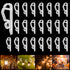 SelfTek 120 Pcs Christmas Light Clips & Hooks, Gutter Clips for Hanging Outdoor Holiday Lights