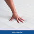 Sealy Luxury Cotton Top Fitted Mattress Pad, King Size, White