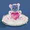 Nana Love You Bear Glass Figurine, Perfect Grandfather Gift