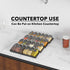 24 386 4 11.25" 17.5" SpaceAid Spice Drawer Organizer with Spice Jars, Spice Labels, Tier Seasoning Rack Tray Insert