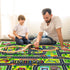 Kids Car Rug - Kids Road Play Mat, Suitable for Playroom, Classroom, and Bedroom