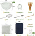 Set, 10-Pcs Joiish Matcha Whisk Matcha Kit, Bamboo Whisk and Bowl with Spout & Measuring Spoon & Cup, Japanese Macha