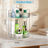 360 2 Counter Countertop 2 Rotating Makeup Organizer, Tier Lazy Susan Bathroom Organizer, Skincare Organizers, Spinning